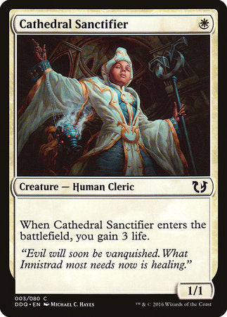 Cathedral Sanctifier [Duel Decks: Blessed vs. Cursed] | Gate City Games LLC