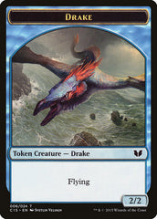 Drake // Elemental (020) Double-Sided Token [Commander 2015 Tokens] | Gate City Games LLC