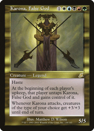 Karona, False God [Scourge] | Gate City Games LLC