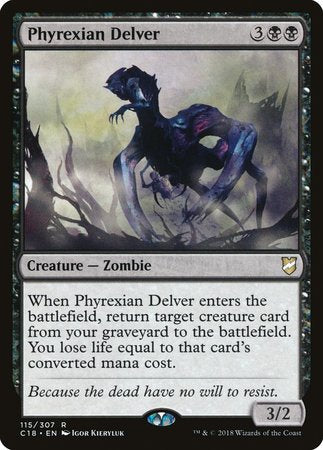 Phyrexian Delver [Commander 2018] | Gate City Games LLC