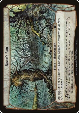 Raven's Run (Planechase Anthology) [Planechase Anthology Planes] | Gate City Games LLC