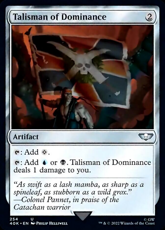 Talisman of Dominance (254) [Universes Beyond: Warhammer 40,000] | Gate City Games LLC