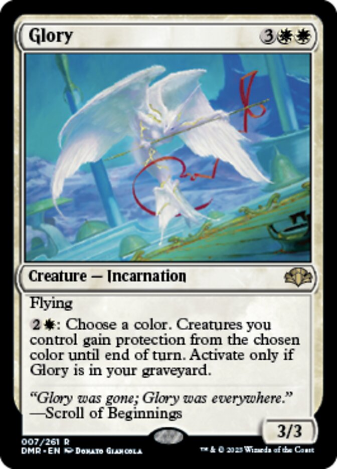 Glory [Dominaria Remastered] | Gate City Games LLC