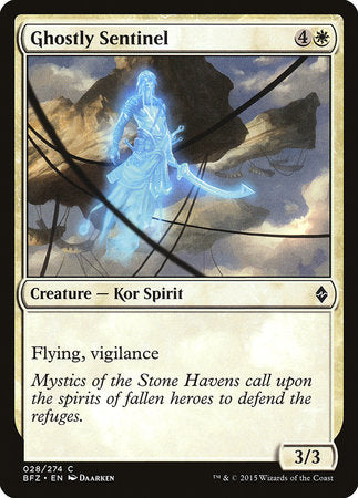 Ghostly Sentinel [Battle for Zendikar] | Gate City Games LLC