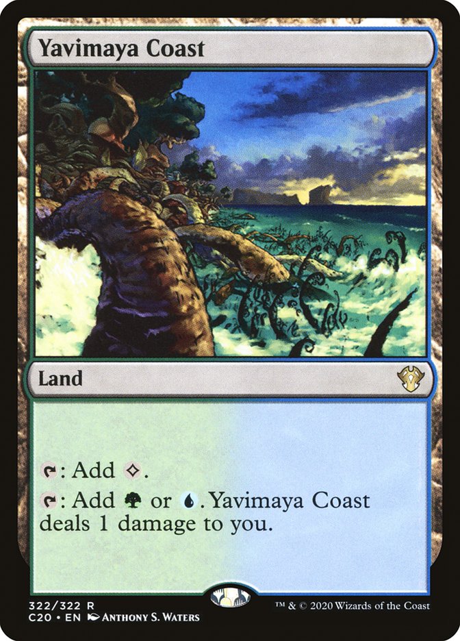 Yavimaya Coast [Commander 2020] | Gate City Games LLC