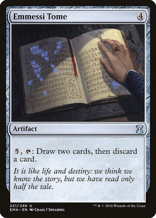 Emmessi Tome [Eternal Masters] | Gate City Games LLC