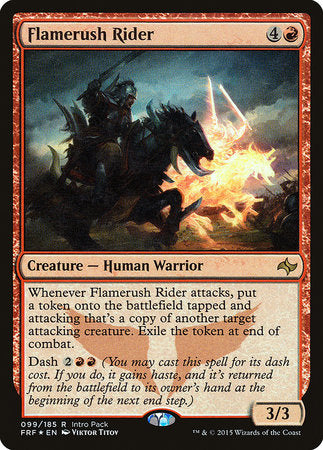 Flamerush Rider [Fate Reforged Promos] | Gate City Games LLC