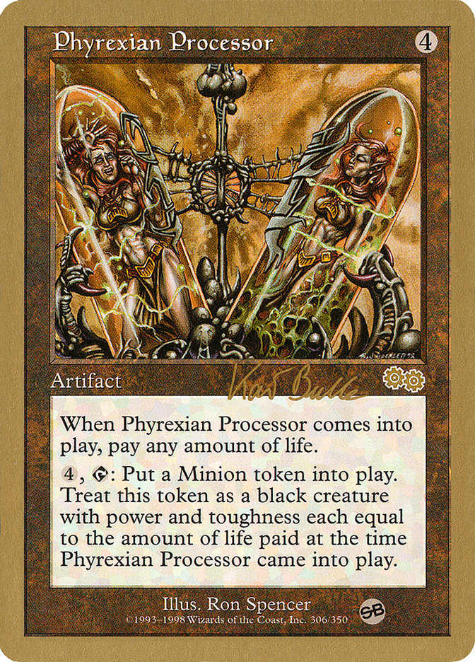 Phyrexian Processor (Kai Budde) (SB) [World Championship Decks 1999] | Gate City Games LLC