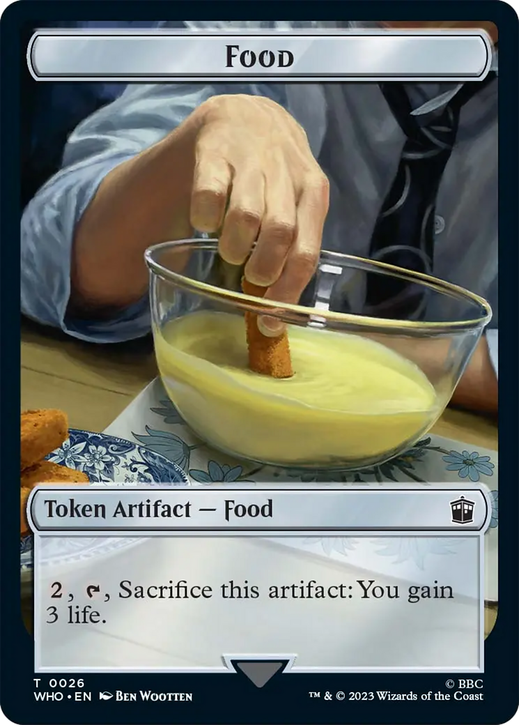 Food Token [Doctor Who Tokens] | Gate City Games LLC