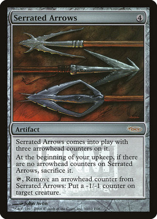 Serrated Arrows [Friday Night Magic 2008] | Gate City Games LLC