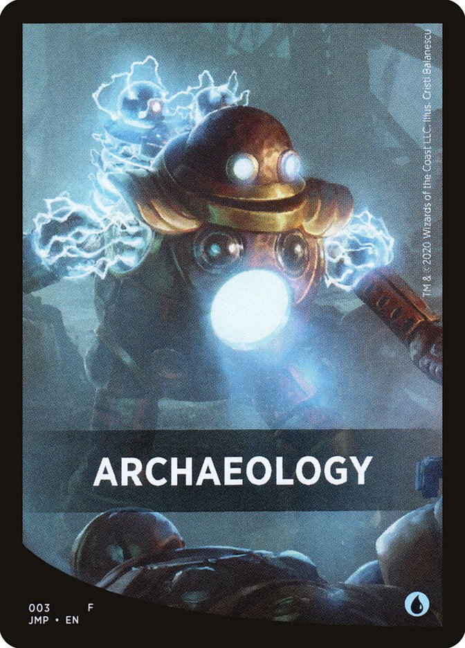 Archaeology Theme Card [Jumpstart Front Cards] | Gate City Games LLC