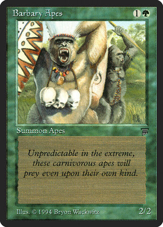 Barbary Apes [Legends] | Gate City Games LLC