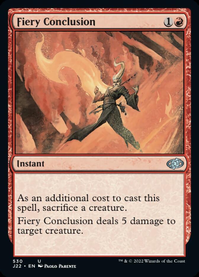 Fiery Conclusion [Jumpstart 2022] | Gate City Games LLC