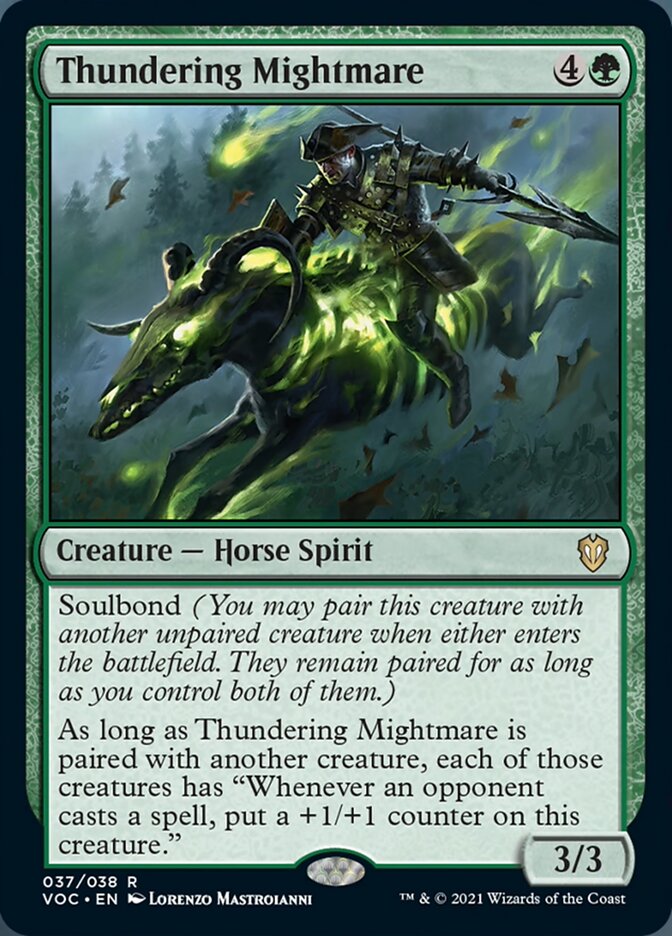 Thundering Mightmare [Innistrad: Crimson Vow Commander] | Gate City Games LLC