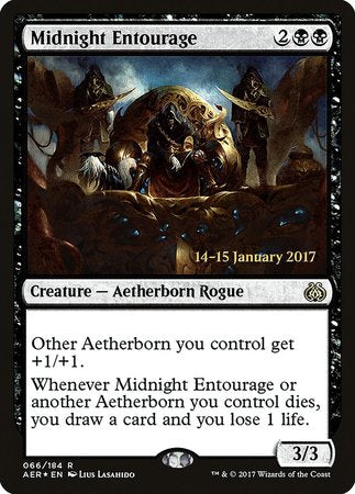 Midnight Entourage [Aether Revolt Promos] | Gate City Games LLC