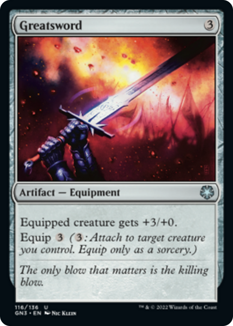 Greatsword [Game Night: Free-for-All] | Gate City Games LLC