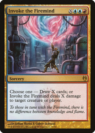 Invoke the Firemind [Duel Decks: Izzet vs. Golgari] | Gate City Games LLC