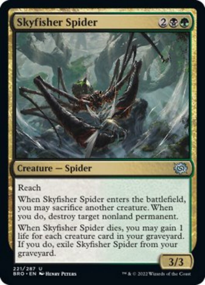 Skyfisher Spider [The Brothers' War] | Gate City Games LLC