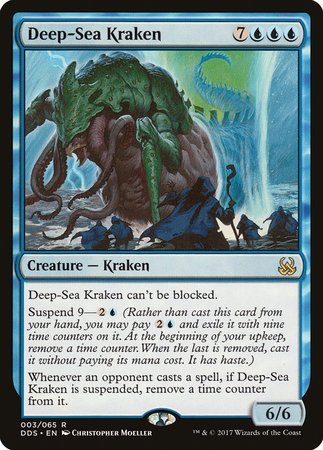 Deep-Sea Kraken [Duel Decks: Mind vs. Might] | Gate City Games LLC