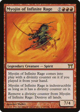 Myojin of Infinite Rage [Champions of Kamigawa] | Gate City Games LLC