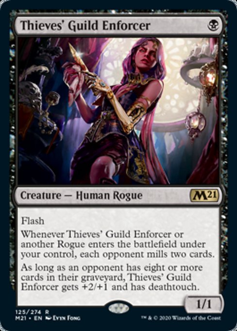 Thieves' Guild Enforcer [Core Set 2021] | Gate City Games LLC