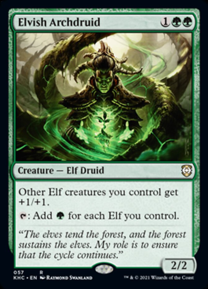 Elvish Archdruid [Kaldheim Commander] | Gate City Games LLC