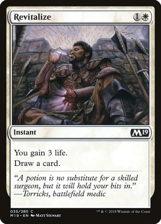 Revitalize [Core Set 2019] | Gate City Games LLC