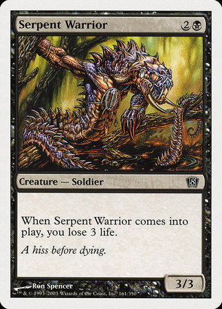 Serpent Warrior [Eighth Edition] | Gate City Games LLC