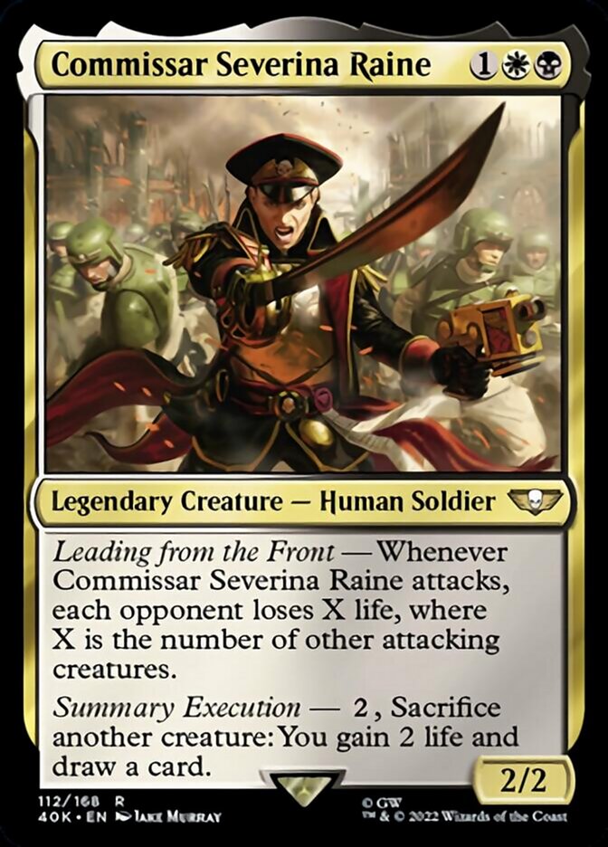 Commissar Severina Raine [Universes Beyond: Warhammer 40,000] | Gate City Games LLC