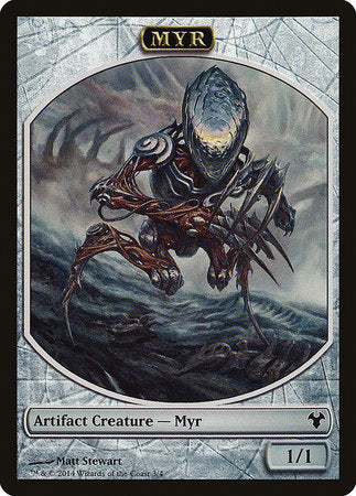 Myr // Spirit Double-Sided Token [Modern Event Deck 2014 Tokens] | Gate City Games LLC