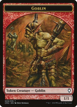 Goblin Token [Commander Anthology Volume II Tokens] | Gate City Games LLC