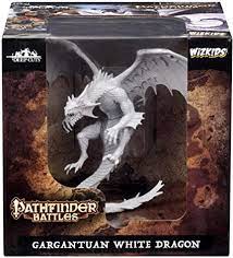 Pathfinder Battles: Gargantuan White Dragon | Gate City Games LLC