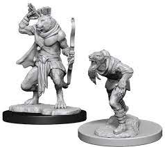 D&D Nolzur's Marvelous Miniatures: Wererat and Weretiger | Gate City Games LLC