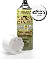The Army Painter Spray Varnish: Anti-Shine Matt | Gate City Games LLC