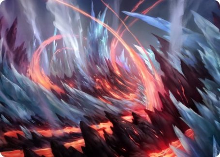 Frostboil Snarl Art Card [Strixhaven: School of Mages Art Series] | Gate City Games LLC
