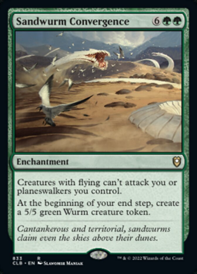 Sandwurm Convergence [Commander Legends: Battle for Baldur's Gate] | Gate City Games LLC