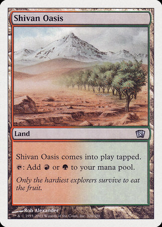 Shivan Oasis [Eighth Edition] | Gate City Games LLC