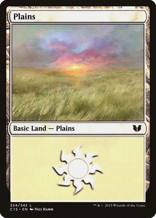 Plains (324) [Commander 2015] | Gate City Games LLC