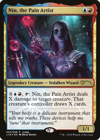 Nin, the Pain Artist [Judge Gift Cards 2018] | Gate City Games LLC