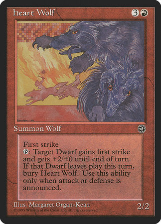 Heart Wolf [Homelands] | Gate City Games LLC