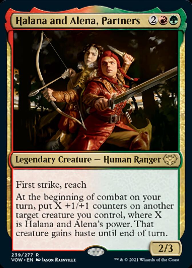 Halana and Alena, Partners [Innistrad: Crimson Vow] | Gate City Games LLC