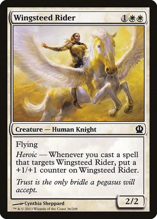 Wingsteed Rider [Theros] | Gate City Games LLC