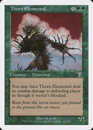Thorn Elemental [Seventh Edition] | Gate City Games LLC