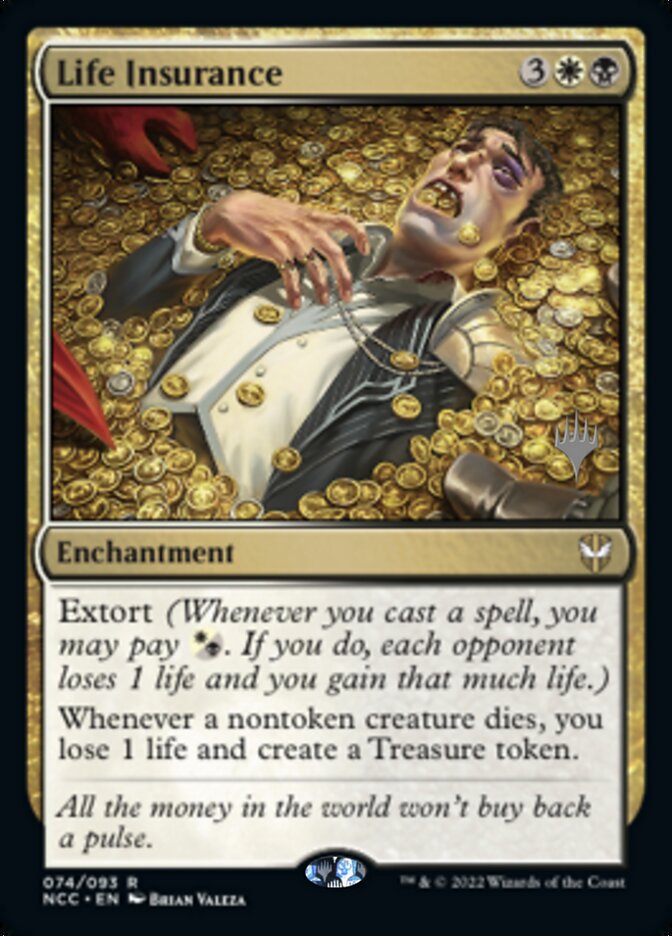 Life Insurance (Promo Pack) [Streets of New Capenna Commander Promos] | Gate City Games LLC