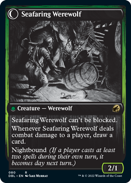 Suspicious Stowaway // Seafaring Werewolf [Innistrad: Double Feature] | Gate City Games LLC