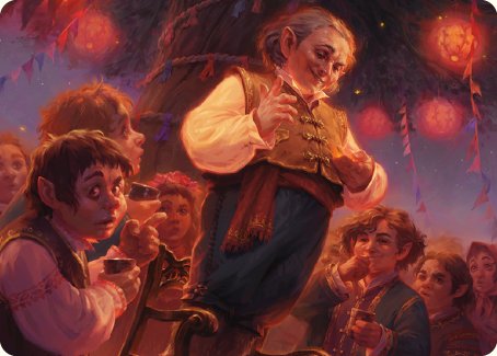 Bilbo, Retired Burglar Art Card [The Lord of the Rings: Tales of Middle-earth Art Series] | Gate City Games LLC