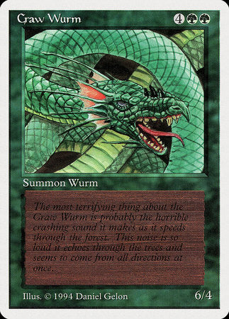 Craw Wurm [Summer Magic / Edgar] | Gate City Games LLC