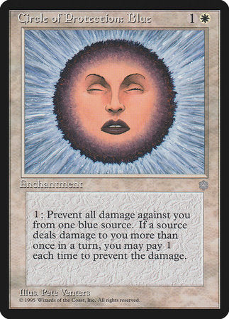 Circle of Protection: Blue [Ice Age] | Gate City Games LLC