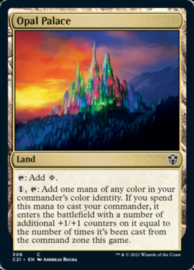 Opal Palace [Commander 2021] | Gate City Games LLC