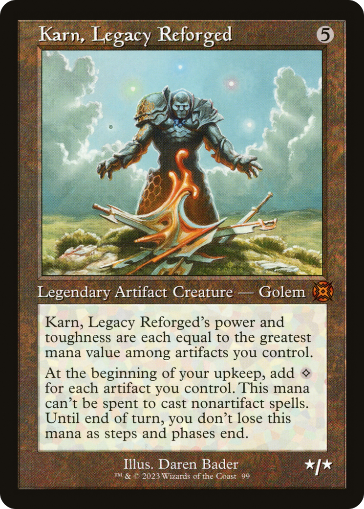 Karn, Legacy Reforged (Retro) [March of the Machine: The Aftermath] | Gate City Games LLC